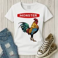 Monster Cock Gift Funny Big Dick Energy Gift Women's T-Shirt thumb 3