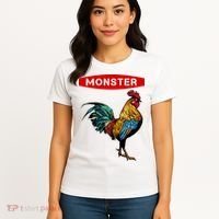 Monster Cock Gift Funny Big Dick Energy Gift Women's T-Shirt thumb 4