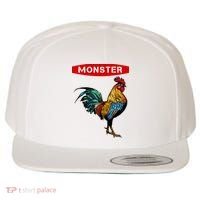 Monster Cock Gift Funny Big Dick Energy Gift Wool Snapback Cap thumb 0