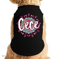 Mandala Cece  Grandma Christmas Birthday Mothers Day Doggie Tank thumb 0