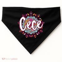 Mandala Cece  Grandma Christmas Birthday Mothers Day USA-Made Doggie Bandana thumb 0