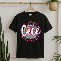 Mandala Cece  Grandma Christmas Birthday Mothers Day T-Shirt thumb 2
