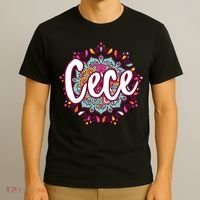 Mandala Cece  Grandma Christmas Birthday Mothers Day T-Shirt thumb 3