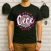 Mandala Cece  Grandma Christmas Birthday Mothers Day T-Shirt thumb 6
