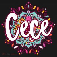 Mandala Cece  Grandma Christmas Birthday Mothers Day Mousepad thumb 1