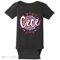 Mandala Cece  Grandma Christmas Birthday Mothers Day Baby Bodysuit thumb 0