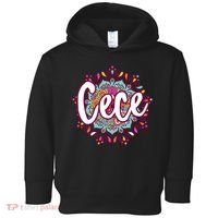 Mandala Cece  Grandma Christmas Birthday Mothers Day Toddler Hoodie thumb 0