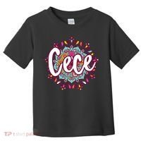 Mandala Cece  Grandma Christmas Birthday Mothers Day Toddler T-Shirt thumb 0