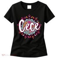 Mandala Cece  Grandma Christmas Birthday Mothers Day Women's T-Shirt thumb 0