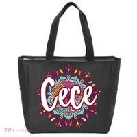Mandala Cece  Grandma Christmas Birthday Mothers Day Tote Bag thumb 0