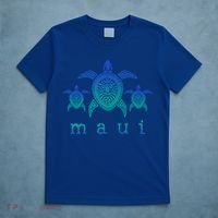 Maui Cool Gift Hawaii Sea Turtles Hawaiian Scuba Diving Souvenir Funny Gift T-Shirt thumb 5