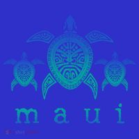 Maui Cool Gift Hawaii Sea Turtles Hawaiian Scuba Diving Souvenir Funny Gift T-Shirt thumb 7