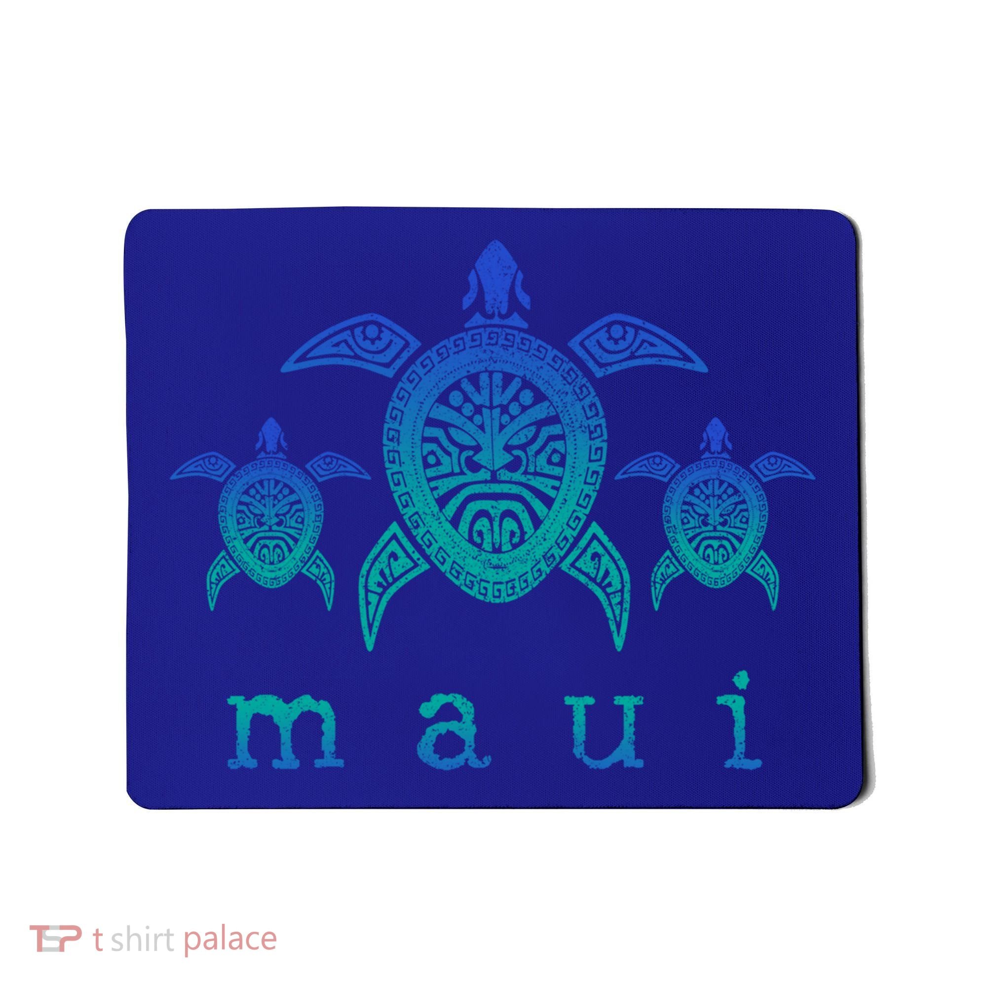 Maui Cool Gift Hawaii Sea Turtles Hawaiian Scuba Diving Souvenir Funny Gift Mousepad
