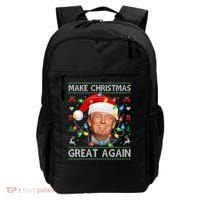 Make Christmas Great Again Funny Trump Ugly Christmas Gift Backpack thumb 0