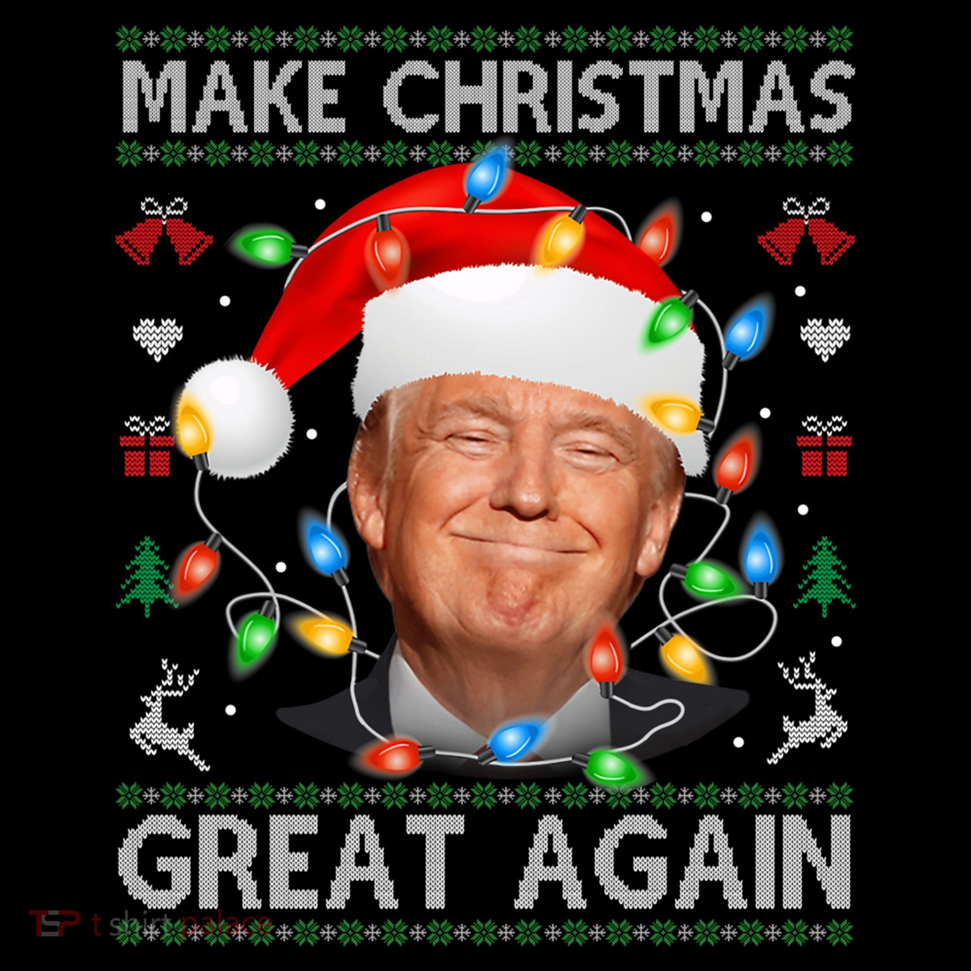Make Christmas Great Again Funny Trump Ugly Christmas Gift Coffee Mug
