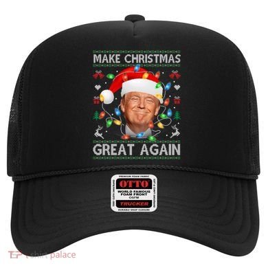 Make Christmas Great Again Funny Trump Ugly Christmas Gift Hat