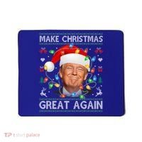 Make Christmas Great Again Funny Trump Ugly Christmas Gift Mousepad thumb 0