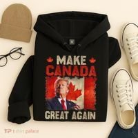 Make Canada Great Again Funny Trump President 2024 Hoodie thumb 4
