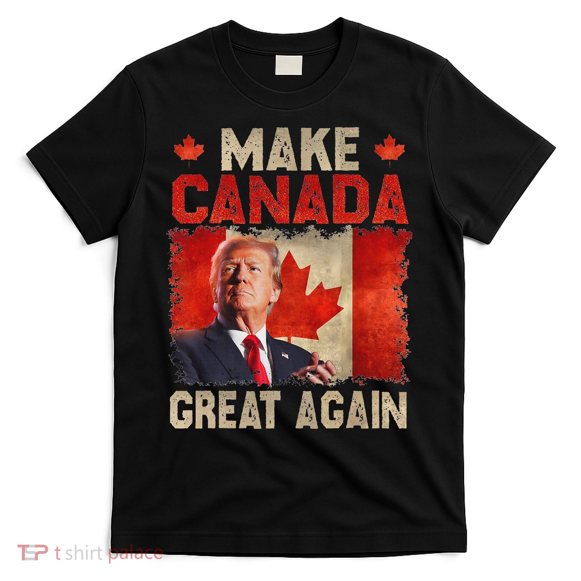 Make Canada Great Again Funny Trump President 2024 T-Shirt