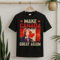 Make Canada Great Again Funny Trump President 2024 T-Shirt thumb 2