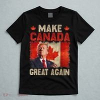 Make Canada Great Again Funny Trump President 2024 T-Shirt thumb 5