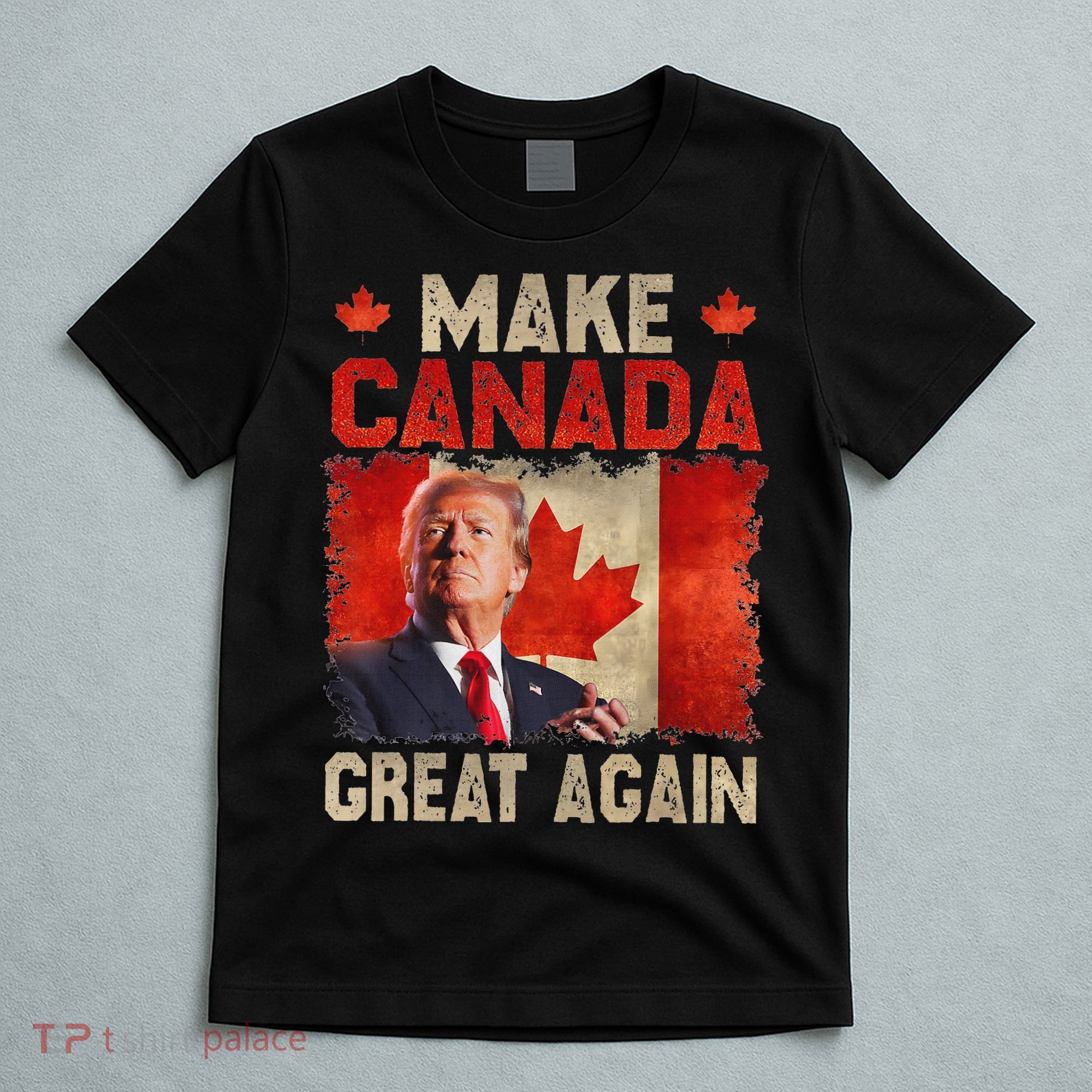 Make Canada Great Again Funny Trump President 2024 T-Shirt