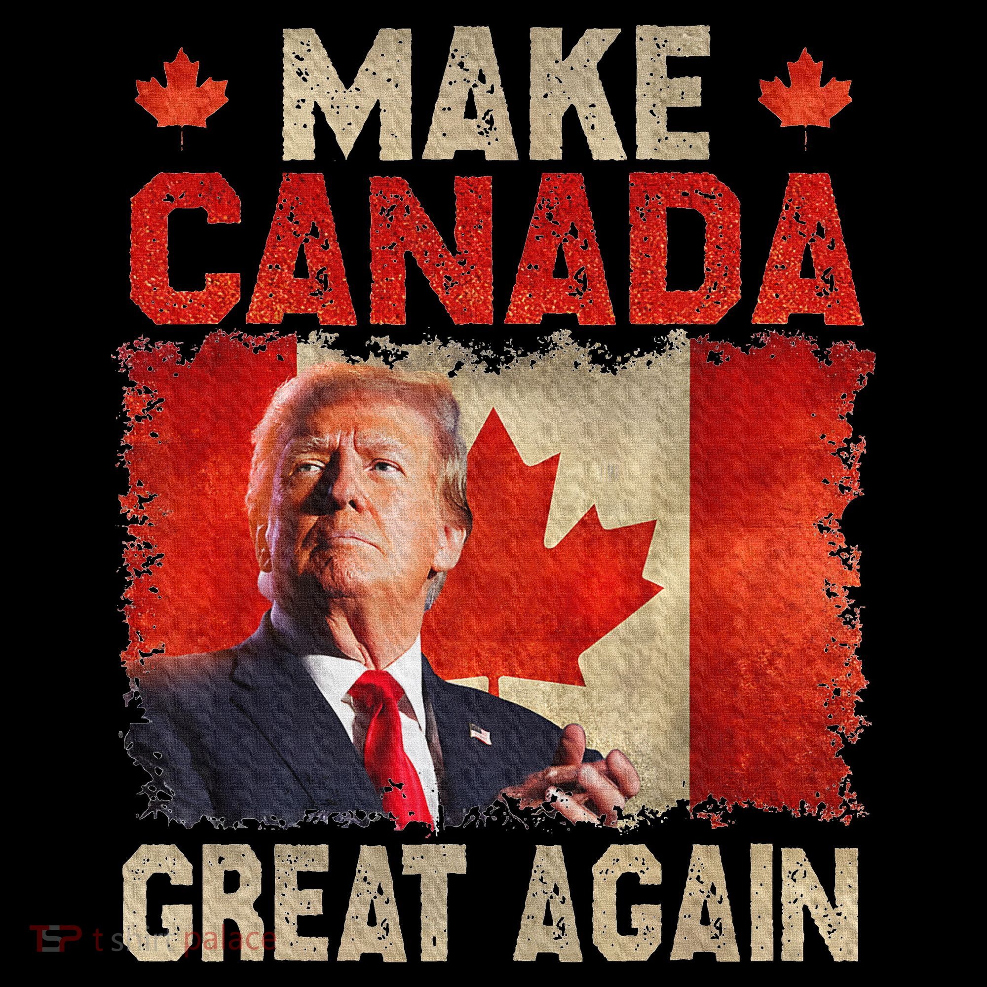 Make Canada Great Again Funny Trump President 2024 Mousepad