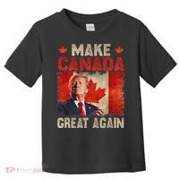 Make Canada Great Again Funny Trump President 2024 Toddler T-Shirt thumb 0