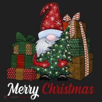 Merry Christmas Gnome Festive Holiday Gift Women's Sweatshirt thumb 2