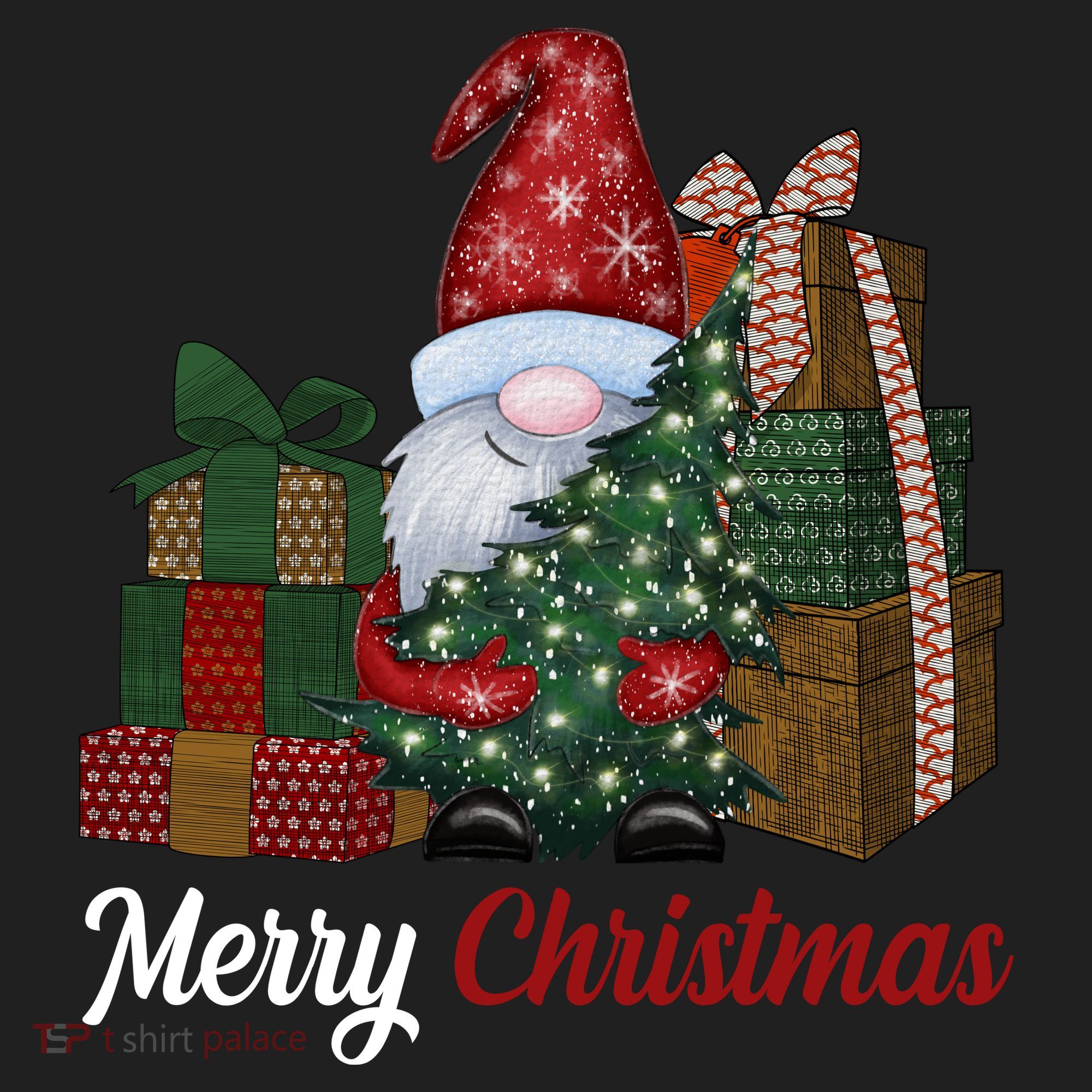 Merry Christmas Gnome Festive Holiday Gift Women's Sweatshirt