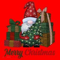 Merry Christmas Gnome Festive Holiday Gift Santa Hat thumb 1