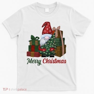 Merry Christmas Gnome Festive Holiday Gift T-Shirt