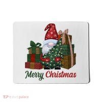 Merry Christmas Gnome Festive Holiday Gift Mousepad thumb 0