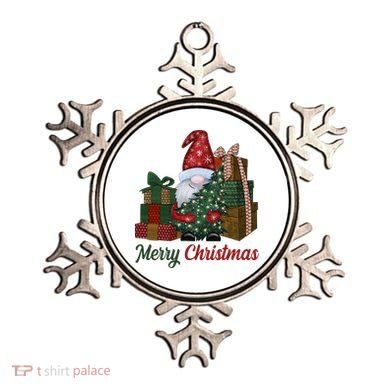 Merry Christmas Gnome Festive Holiday Gift Ornament