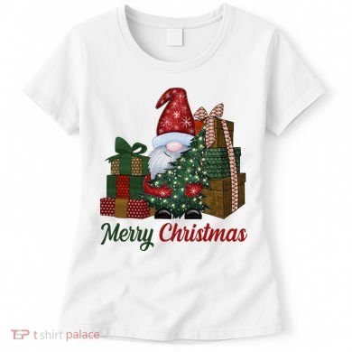 Merry Christmas Gnome Festive Holiday Gift Women's T-Shirt
