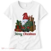 Merry Christmas Gnome Festive Holiday Gift Women's T-Shirt thumb 0