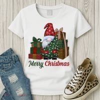 Merry Christmas Gnome Festive Holiday Gift Women's T-Shirt thumb 3