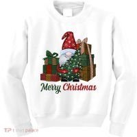 Merry Christmas Gnome Festive Holiday Gift Kids Sweatshirt thumb 0