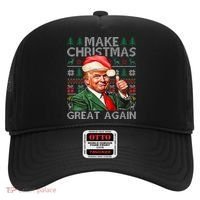 Make Christmas Great Again Funny Trump Xmas Snow Hat thumb 0