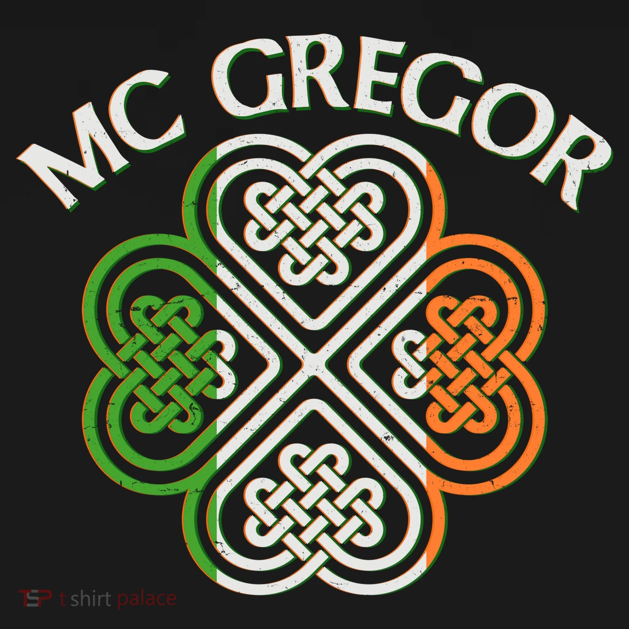 McGregor Irish Flag Celtic Knot Doggie Tank