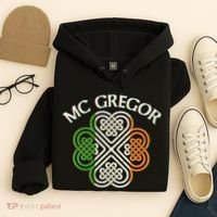 McGregor Irish Flag Celtic Knot Hoodie thumb 4