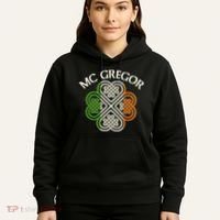 McGregor Irish Flag Celtic Knot Hoodie thumb 5