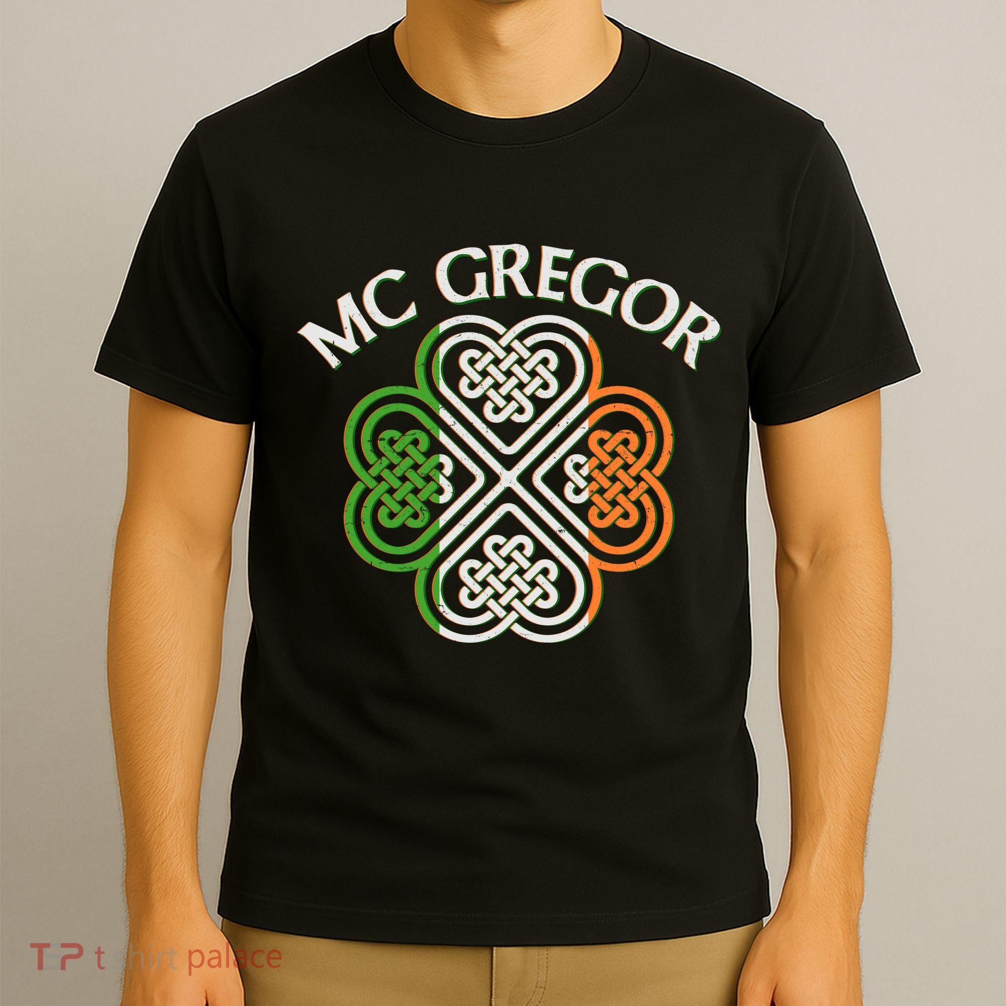 McGregor Irish Flag Celtic Knot T-Shirt