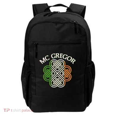 McGregor Irish Flag Celtic Knot Backpack