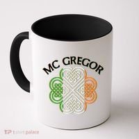 McGregor Irish Flag Celtic Knot Coffee Mug thumb 0