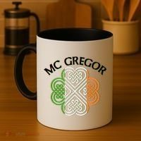 McGregor Irish Flag Celtic Knot Coffee Mug thumb 4