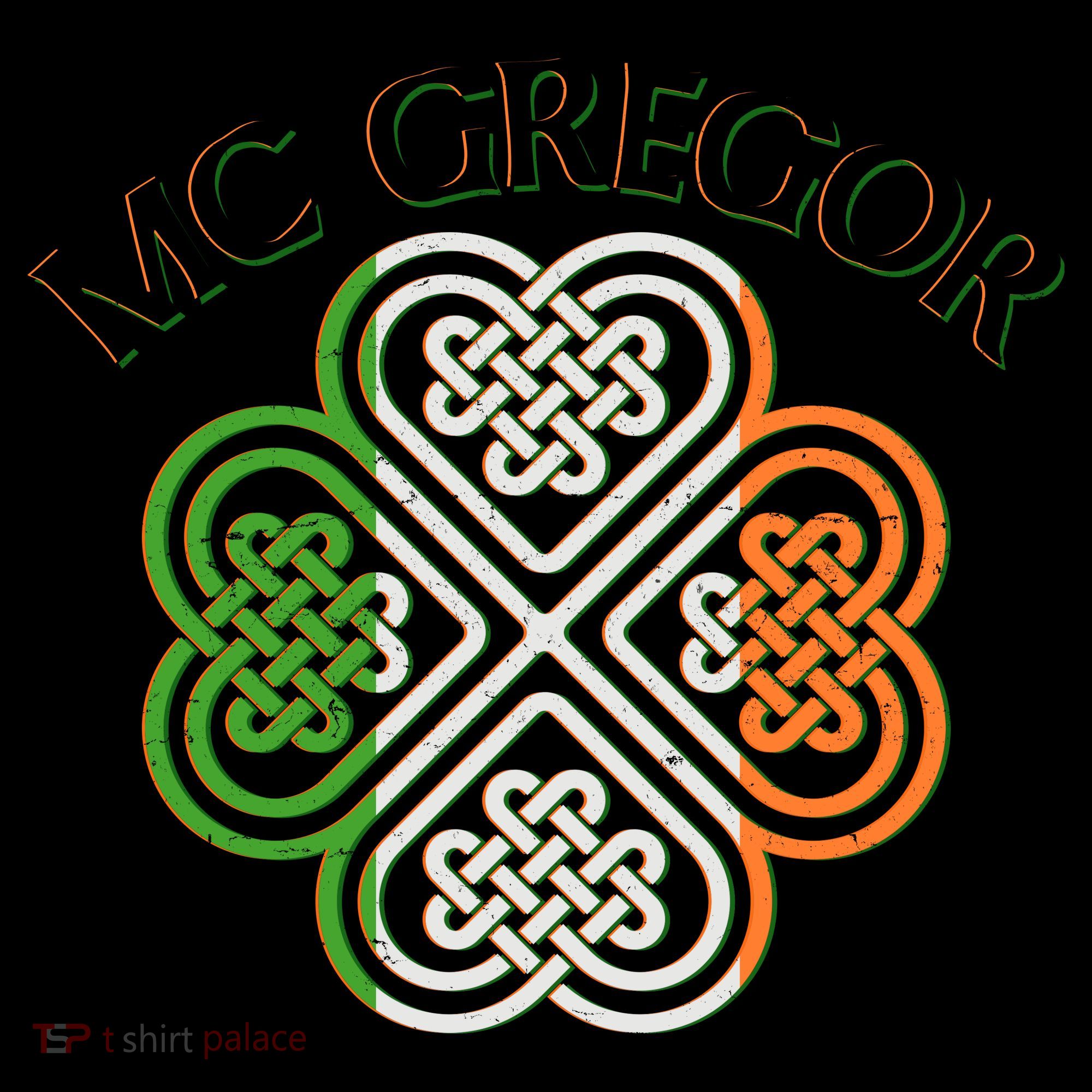 McGregor Irish Flag Celtic Knot Coffee Mug
