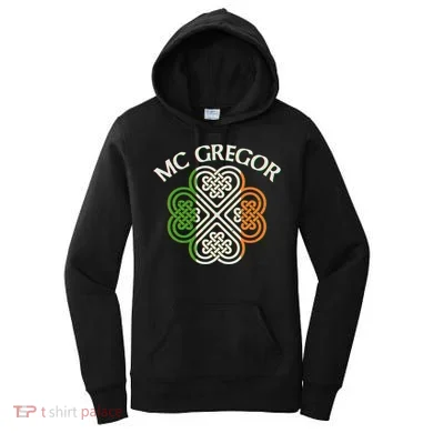 McGregor Irish Flag Celtic Knot Women's Hoodie