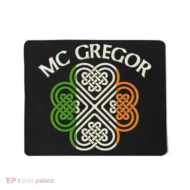 McGregor Irish Flag Celtic Knot Mousepad