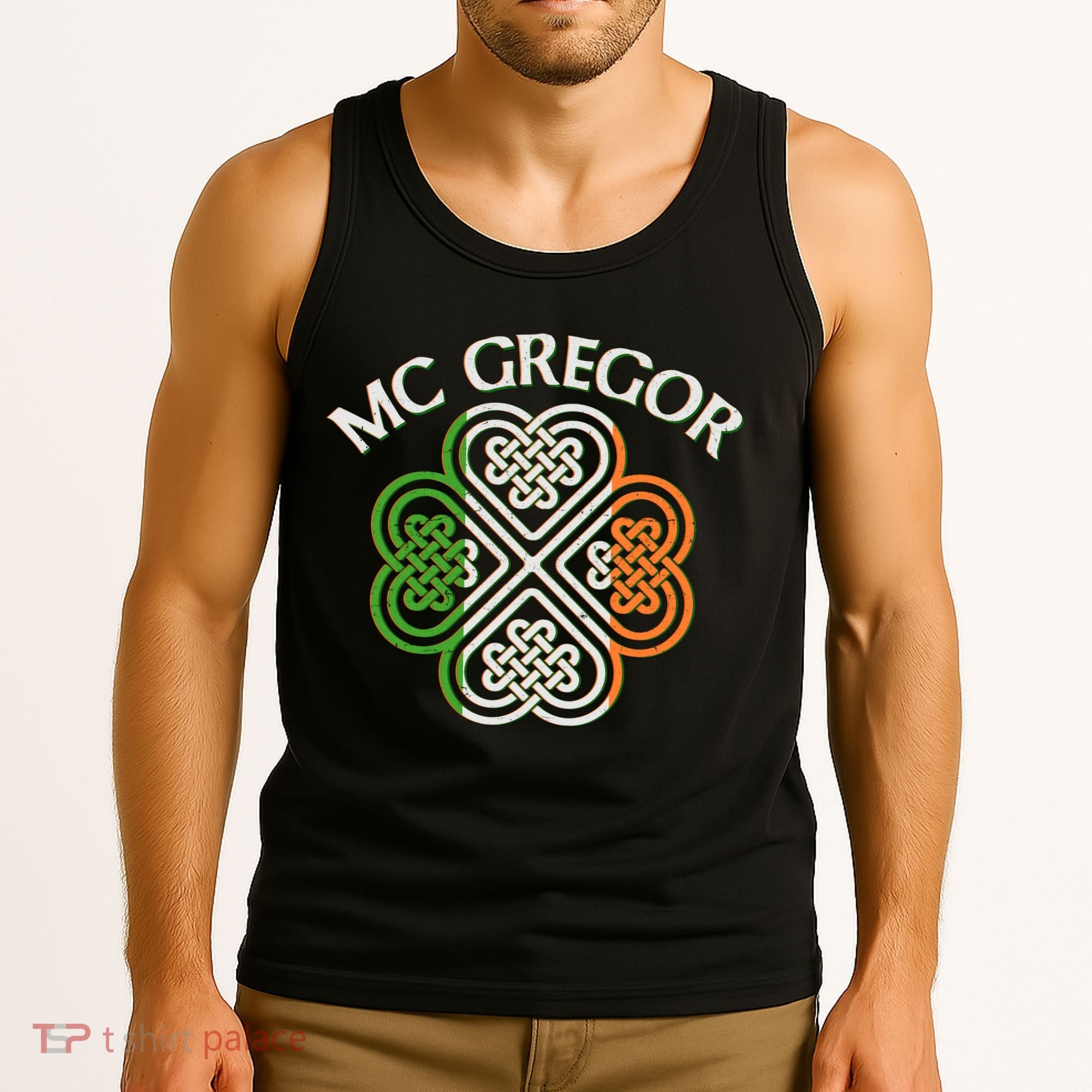McGregor Irish Flag Celtic Knot Tank Top